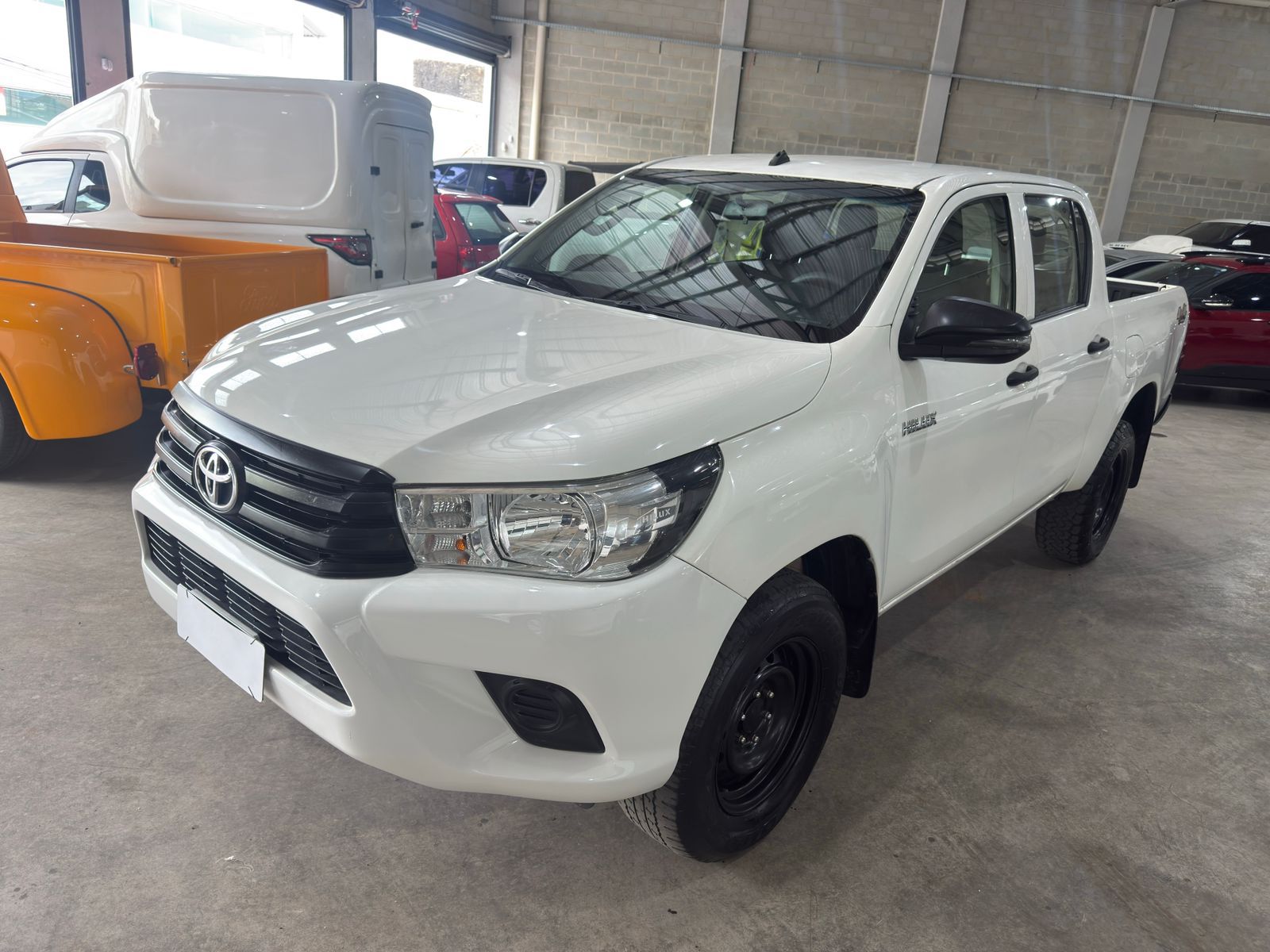 Hilux antes da instalação do kit